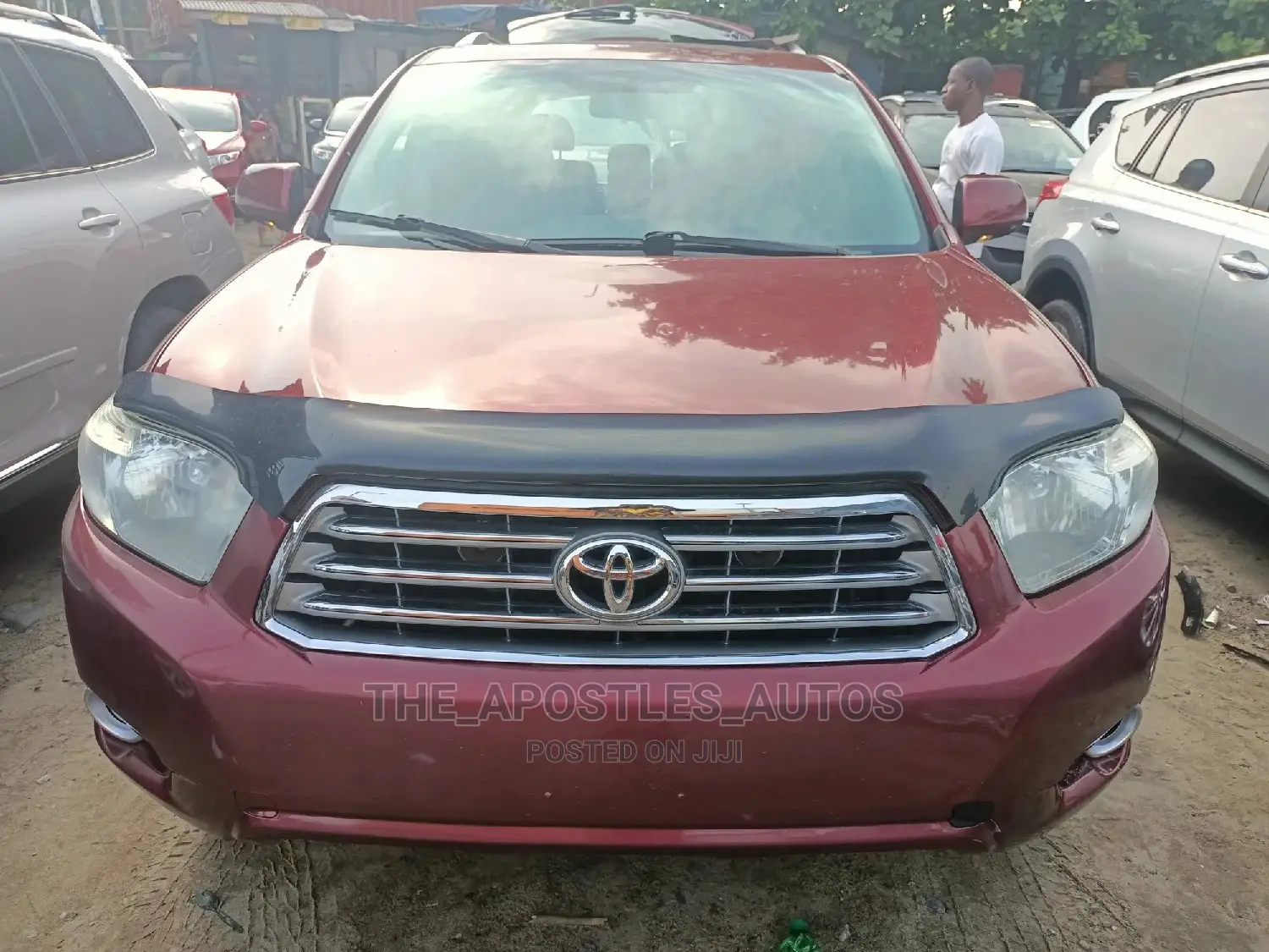 Toyota Highlander Limited 2010 Red