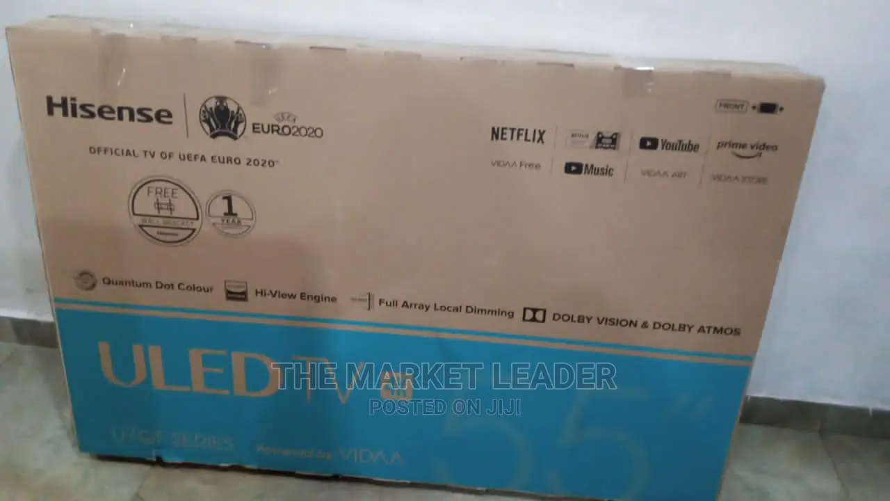 Hisense 55” Uled Smart Tv 55u7qf