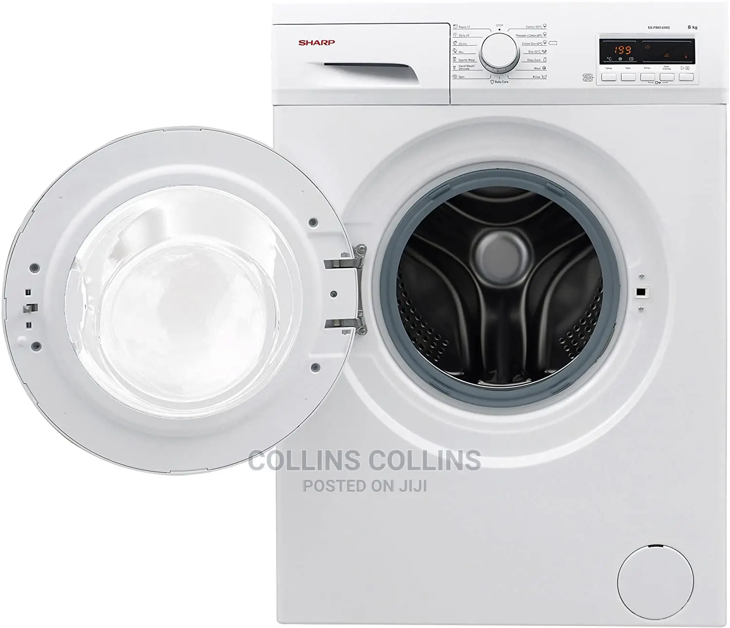 Sharp 8kg Washing Machine Wash and Dry
