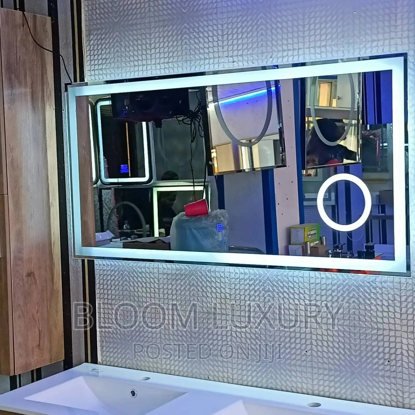 120×60cm LED Moon Mirror