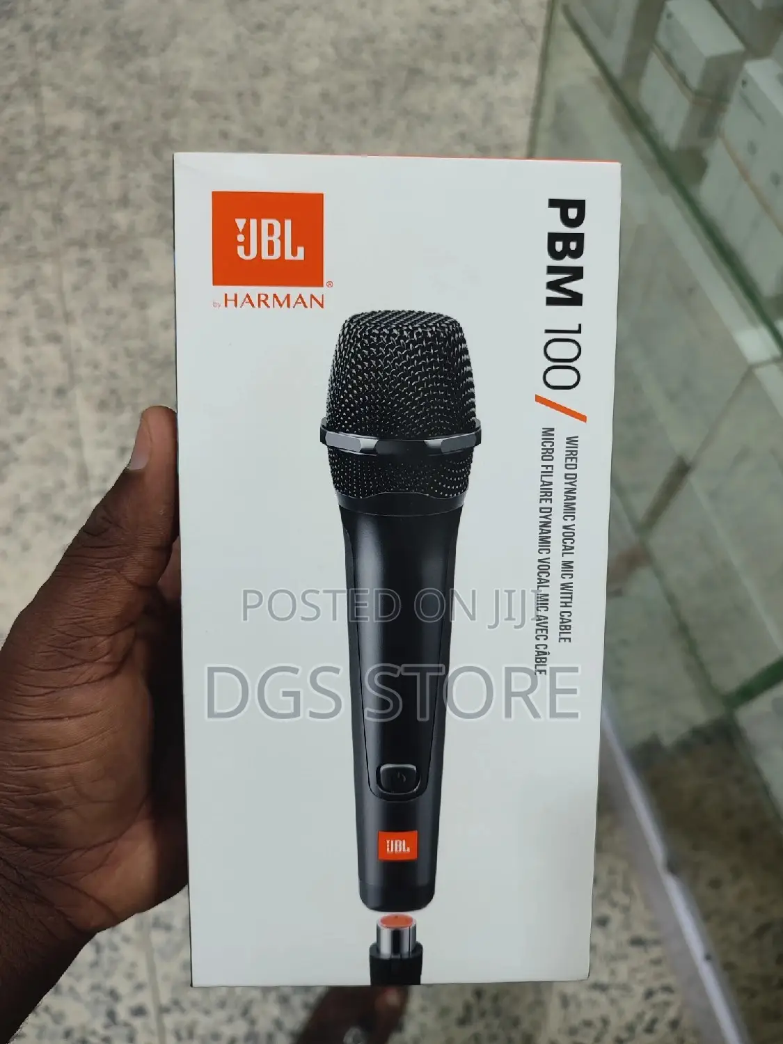 JBL PBM 100 Wired Vocal Mic With Cable