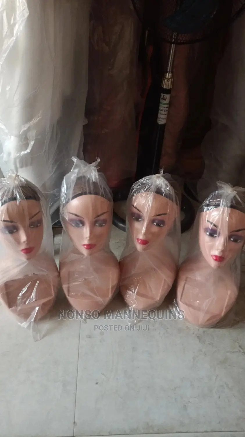 Wig Heads for Displaying Hats, Wigs and Turbans