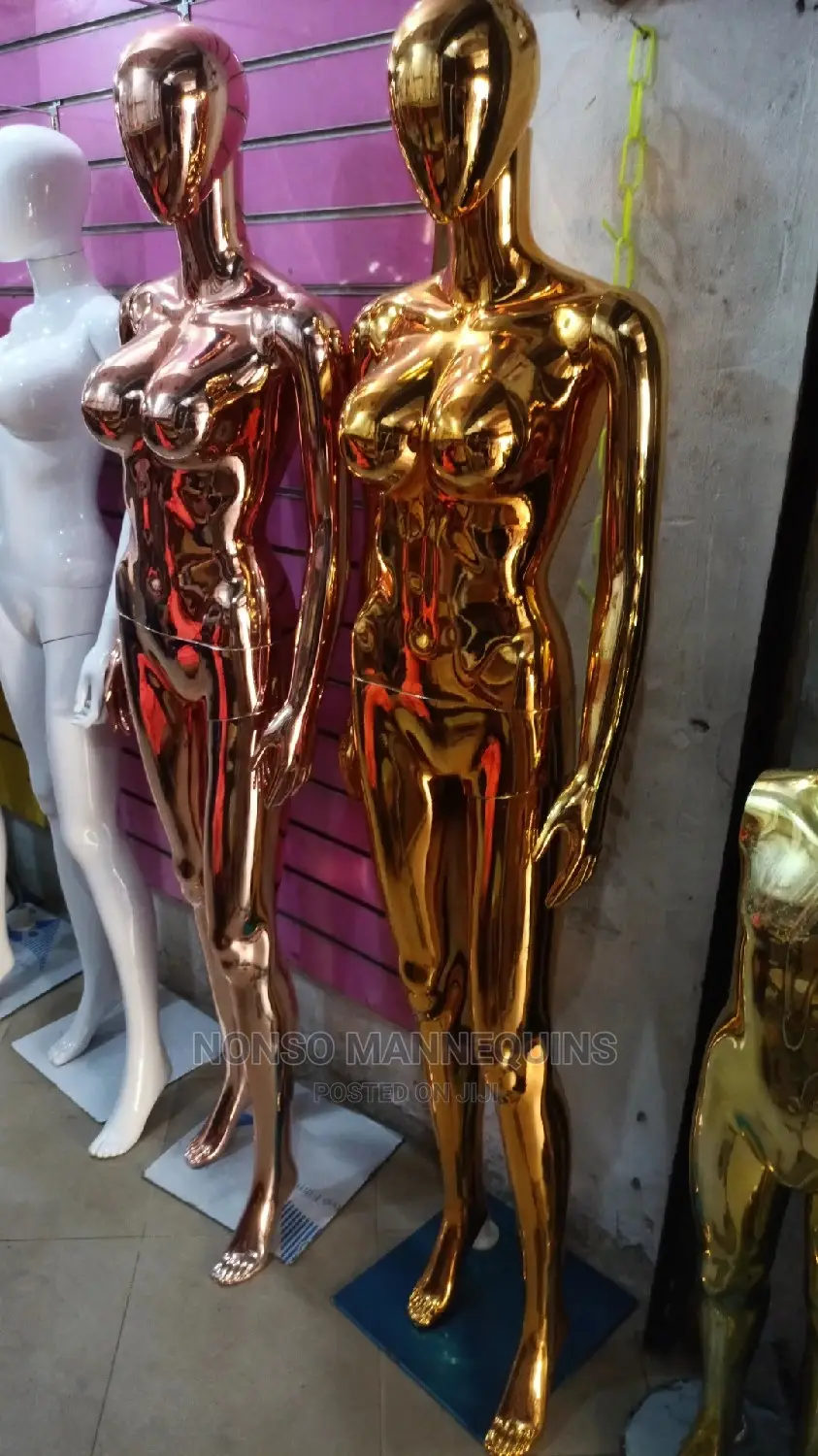 Rose Gold and Gold Size 10 Female MANNEQUINS