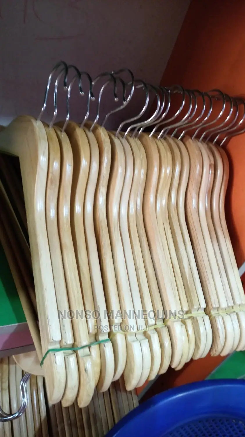 New Design Wooden Clothes Imported Hangers