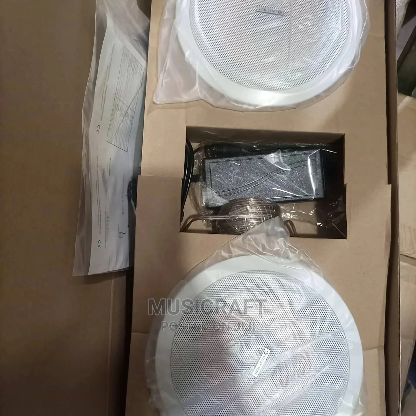 Lucky Pair of 15W Ceiling Speakers