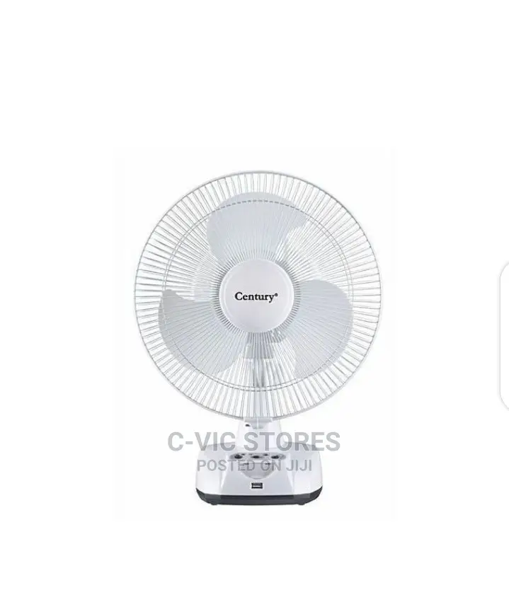 Century 12 Inch Rechargeable Table Fan