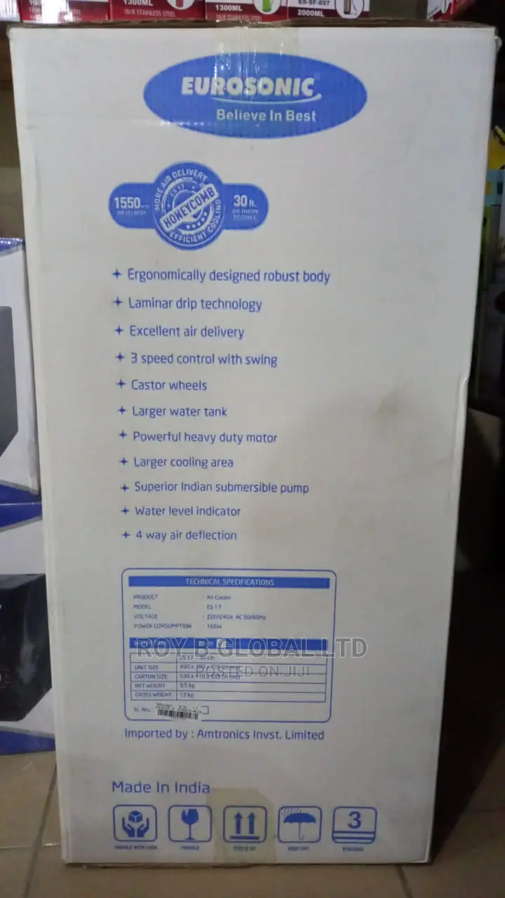 Eurosonic Air Cooler (25L)