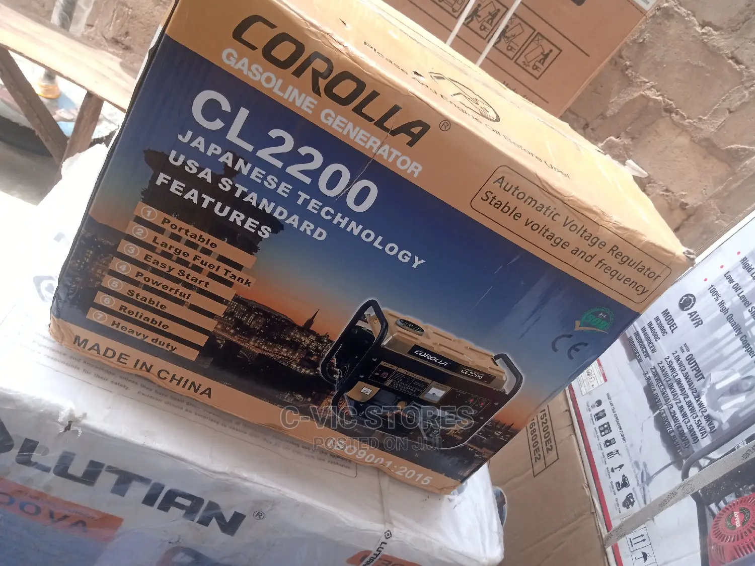 Corolla Gasoline Generator Cl2200