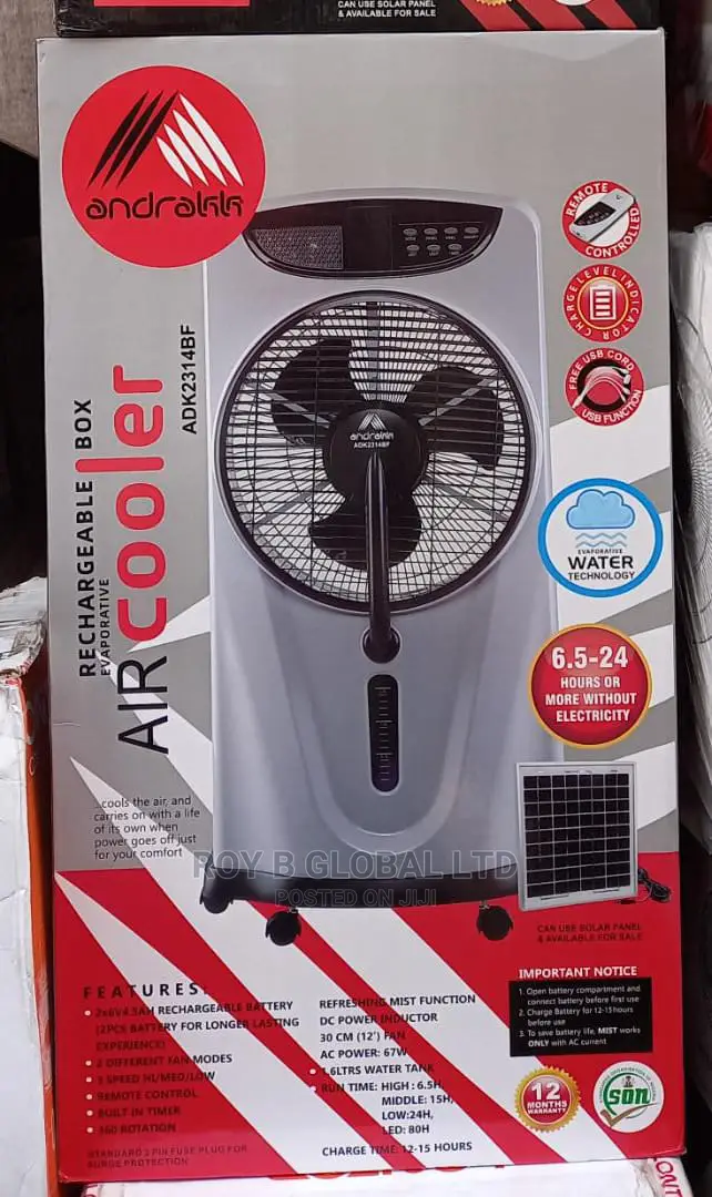 Andrakk Air Cooler 6-24 Hours More