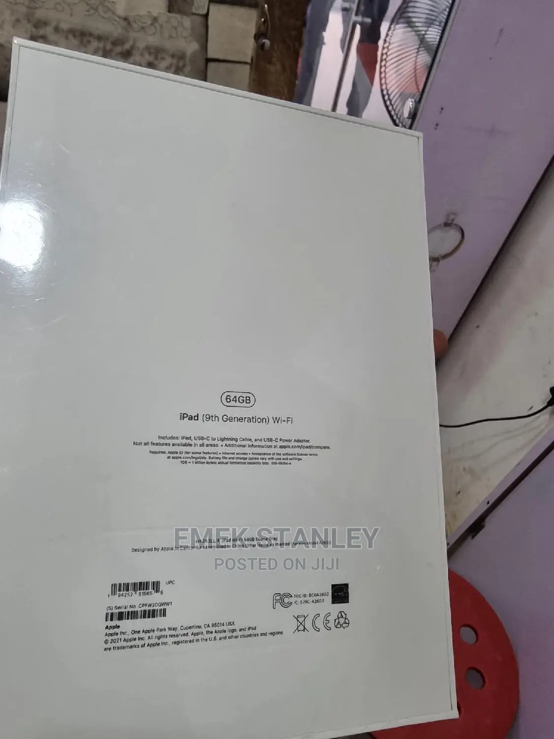 New Apple iPad 10.2 (2020) Wi-Fi 64 GB Gray