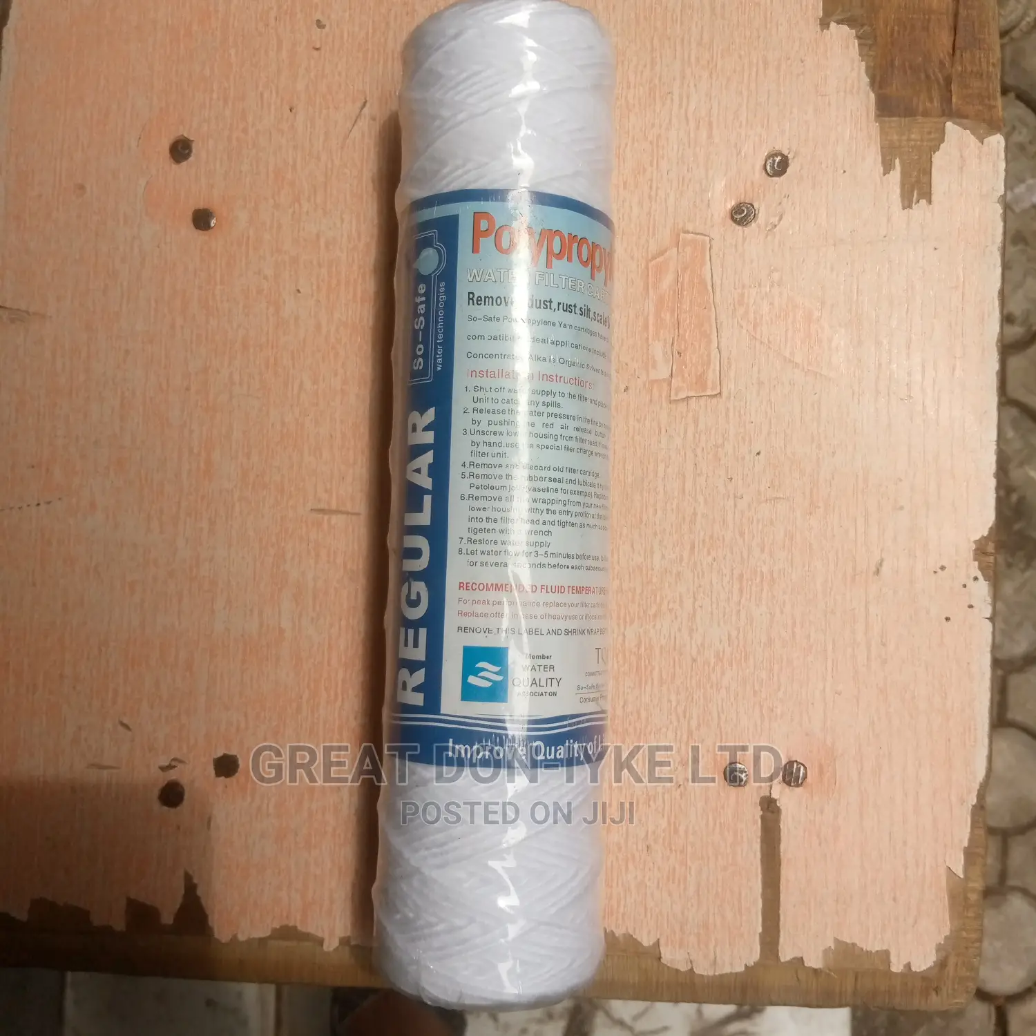 Water Filter Candles/ Cartridges