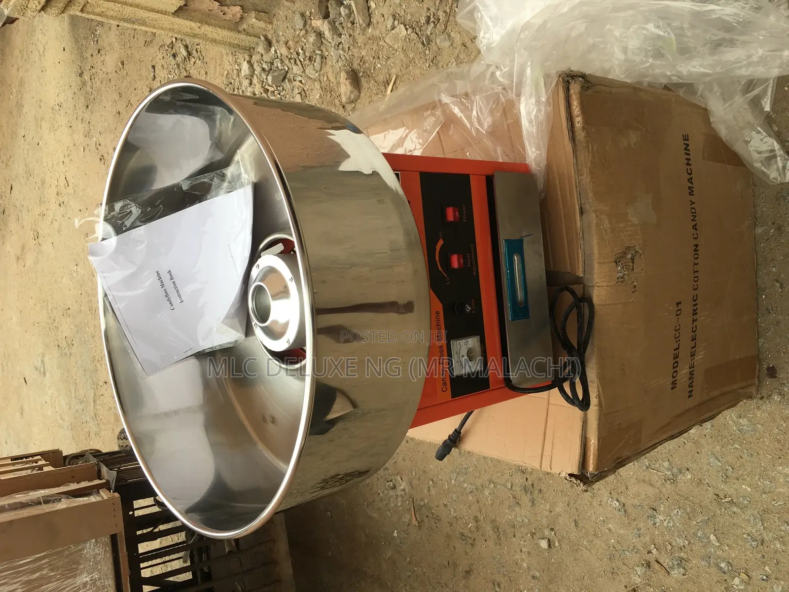STAINLESS Candy Machine /Cotton Candy Machines Are Available