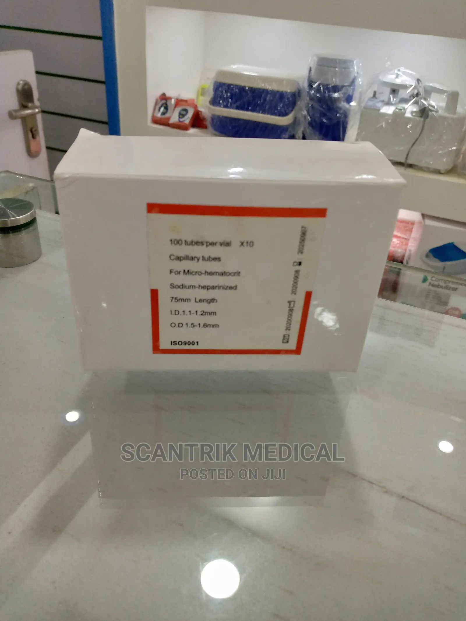 Tubes-Heparinized, for Chemical Laboratory