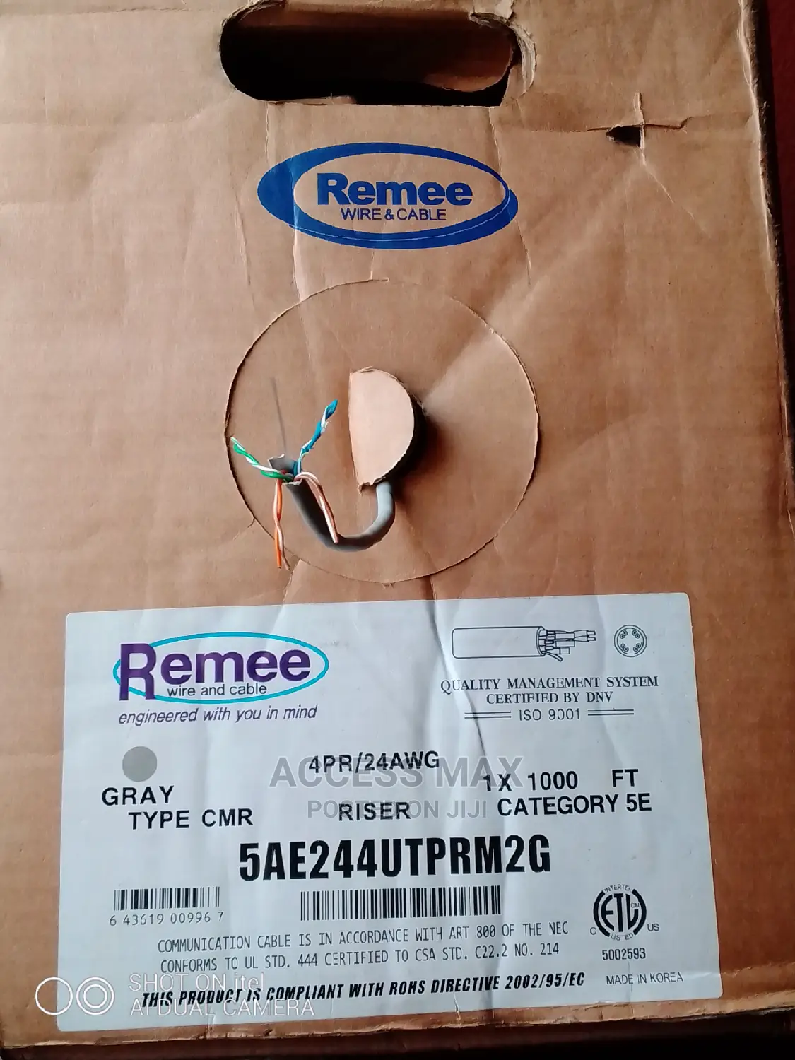 Cat5e Network Cable Copper by 305 Meters