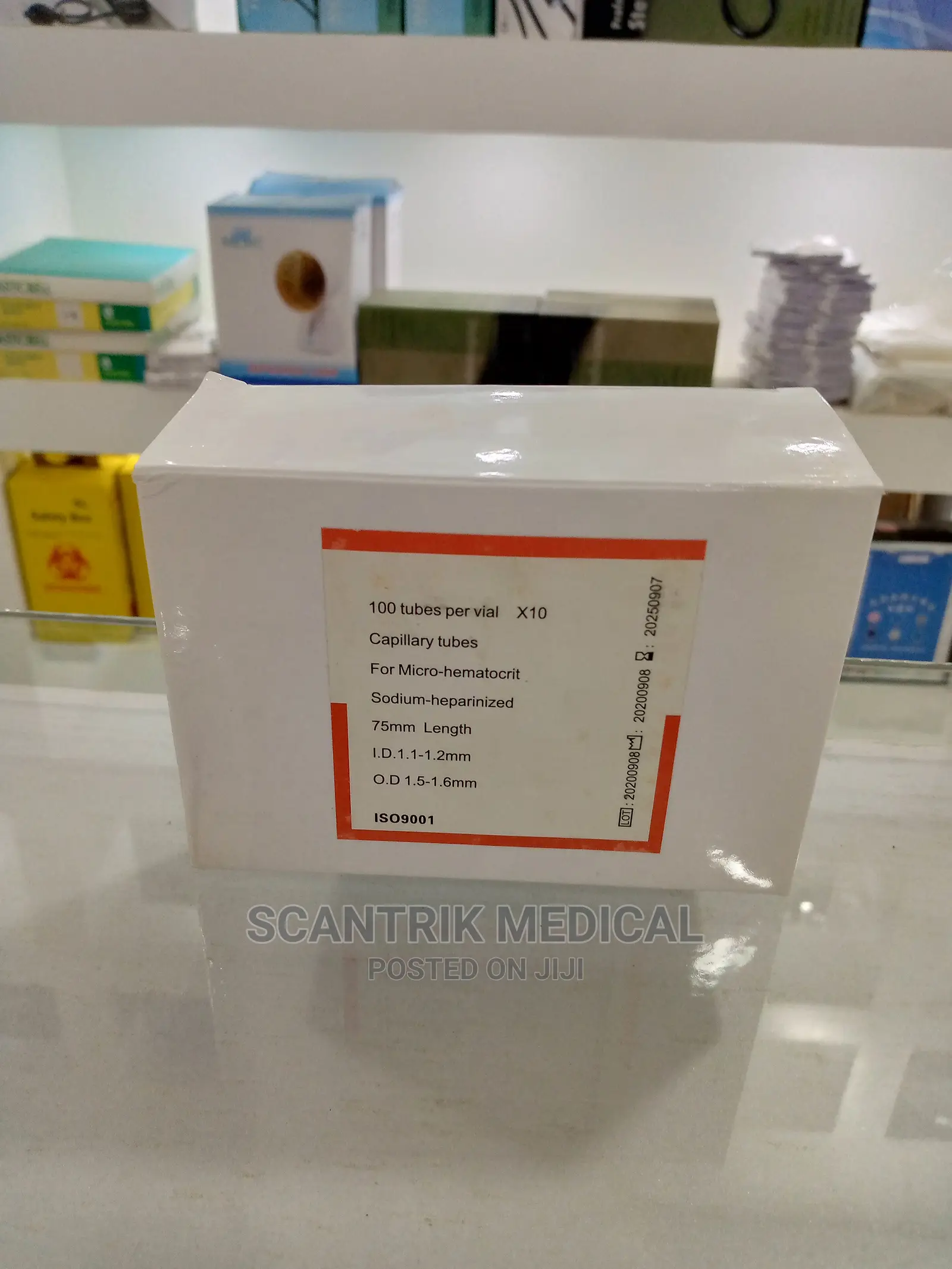 Glass Graduated Microcapillary Tubes, Chemical Laboratory
