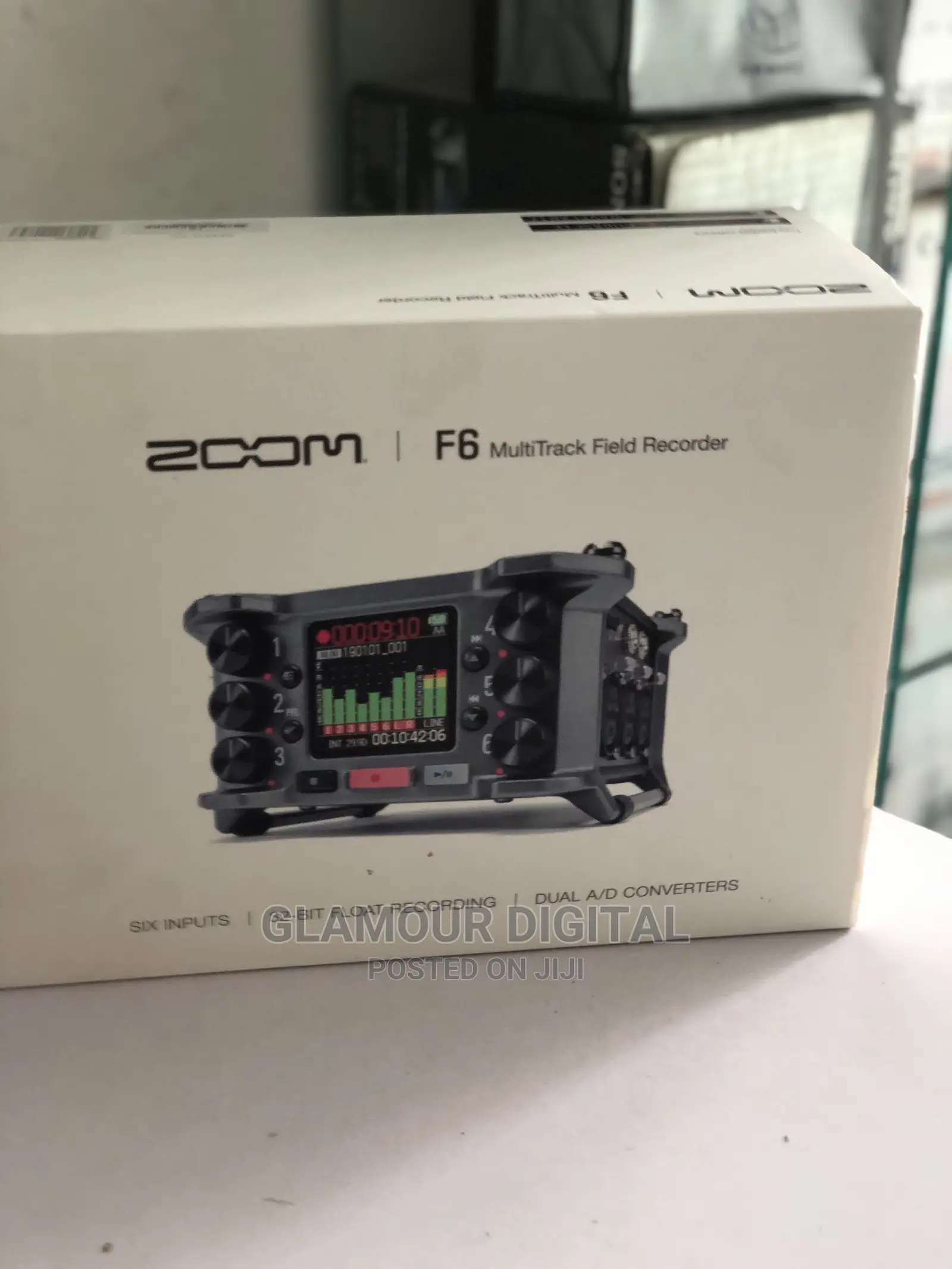 Zoom F6 6 Input/14track Multitrack Field Recorder