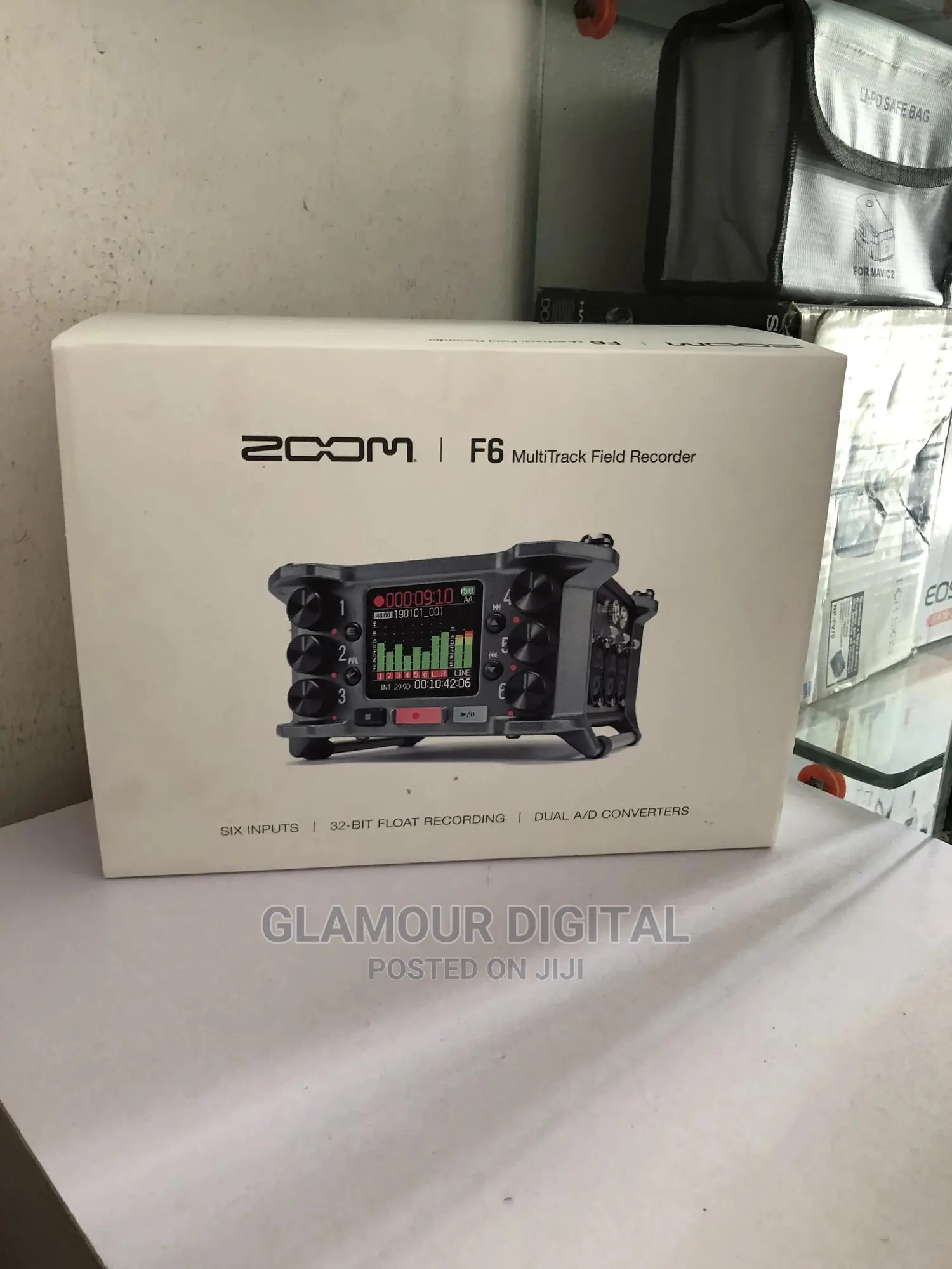 Zoom F6 6 Input/14track Multitrack Field Recorder