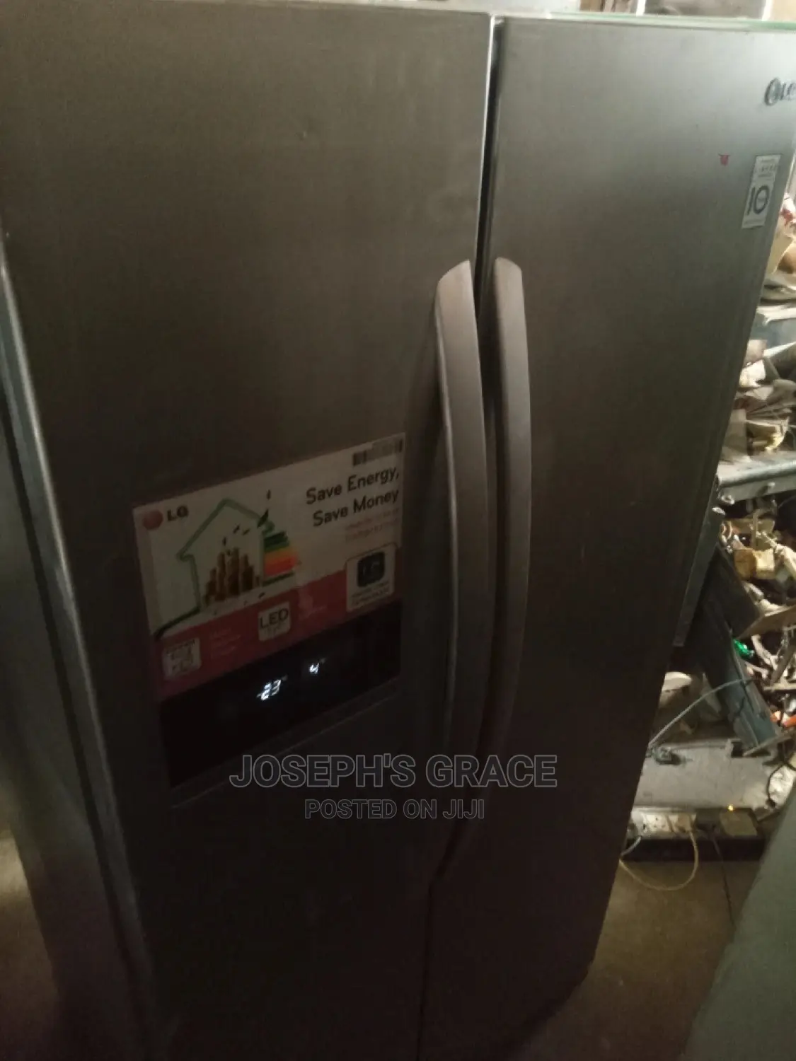 LG Double Door Inverter Fridge and Freezer.