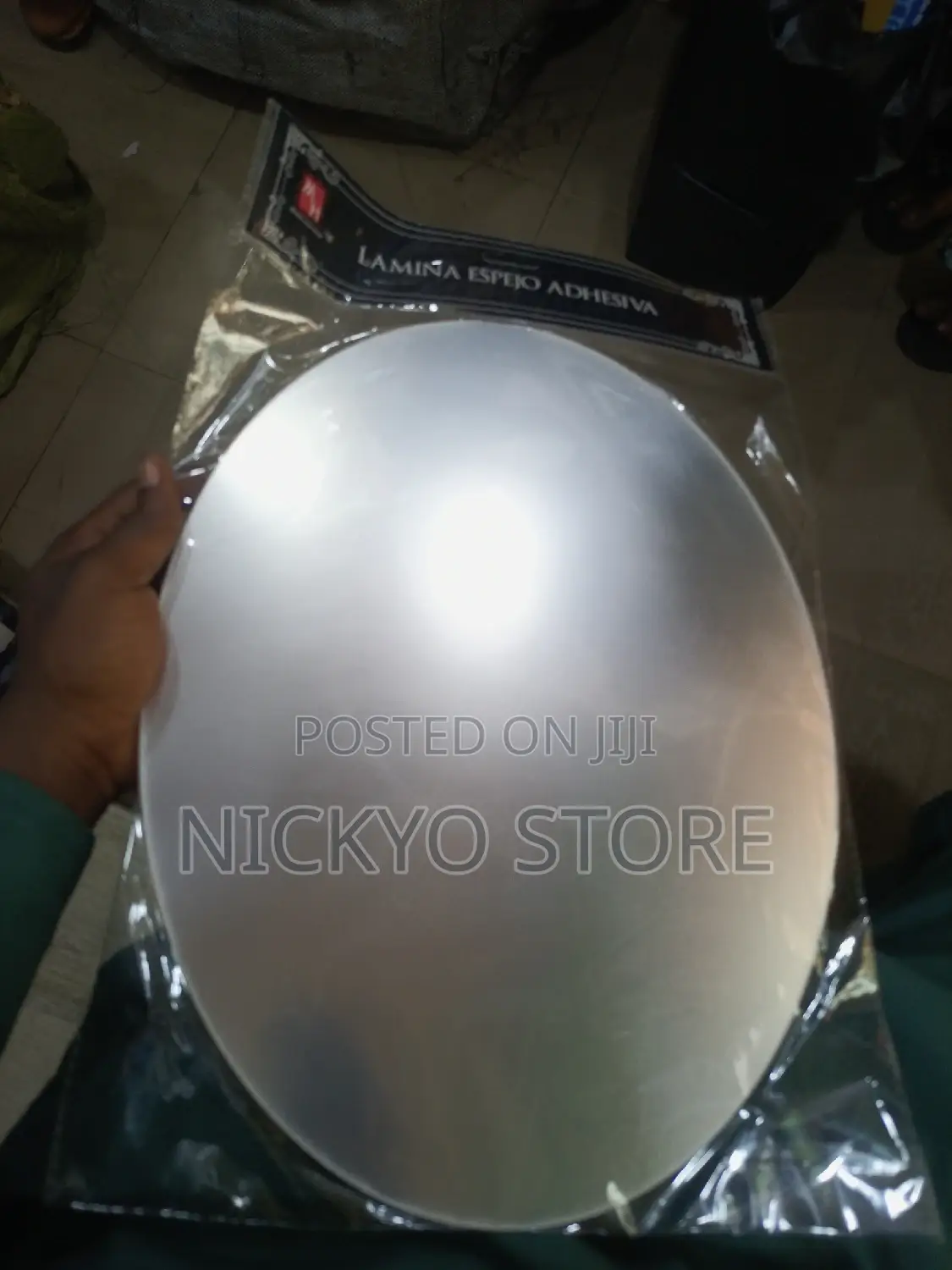40cm by 6ocm Val Acrylic Flexible Mirror Adhesive Stickers