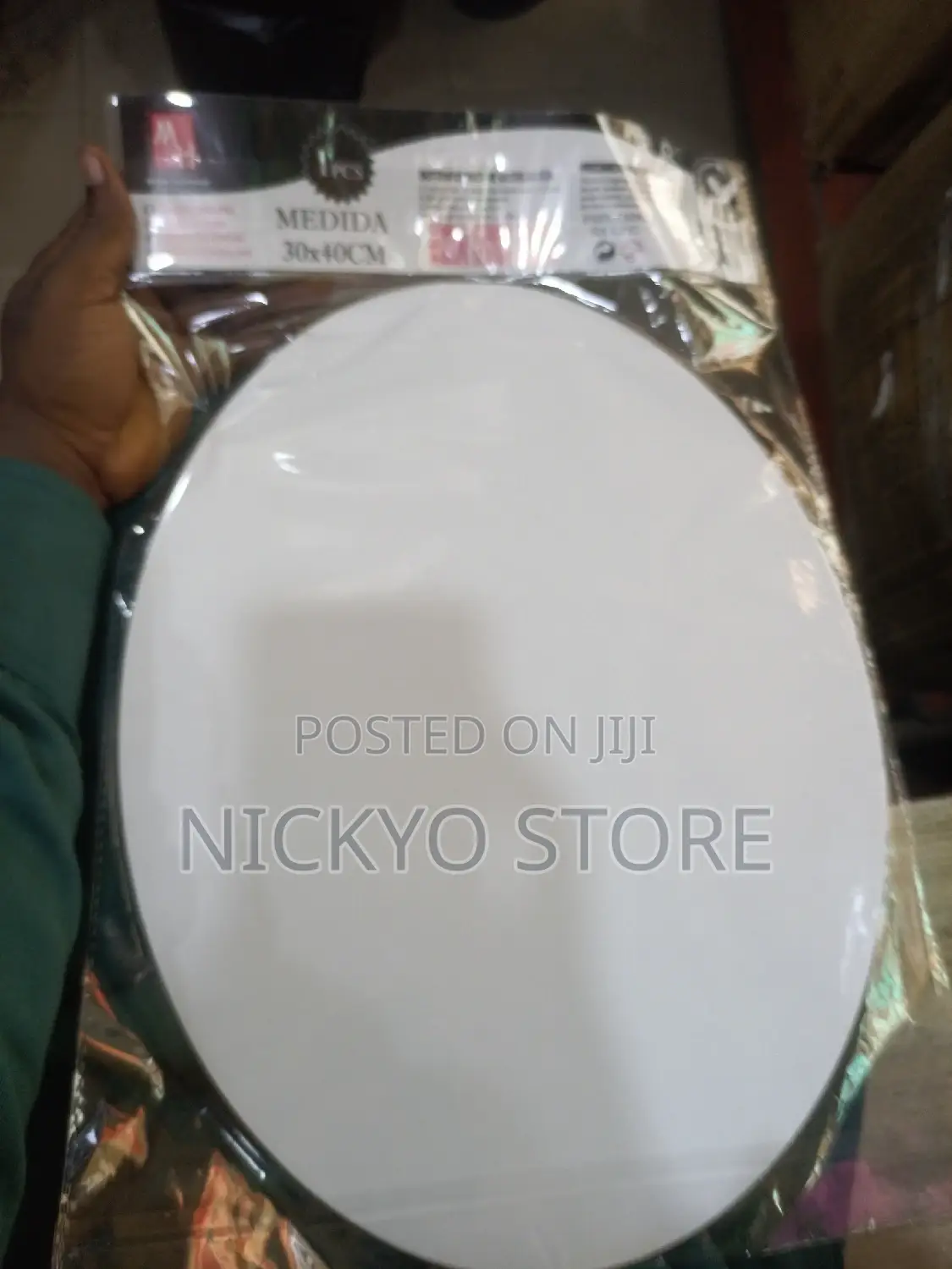 40cm by 6ocm Val Acrylic Flexible Mirror Adhesive Stickers