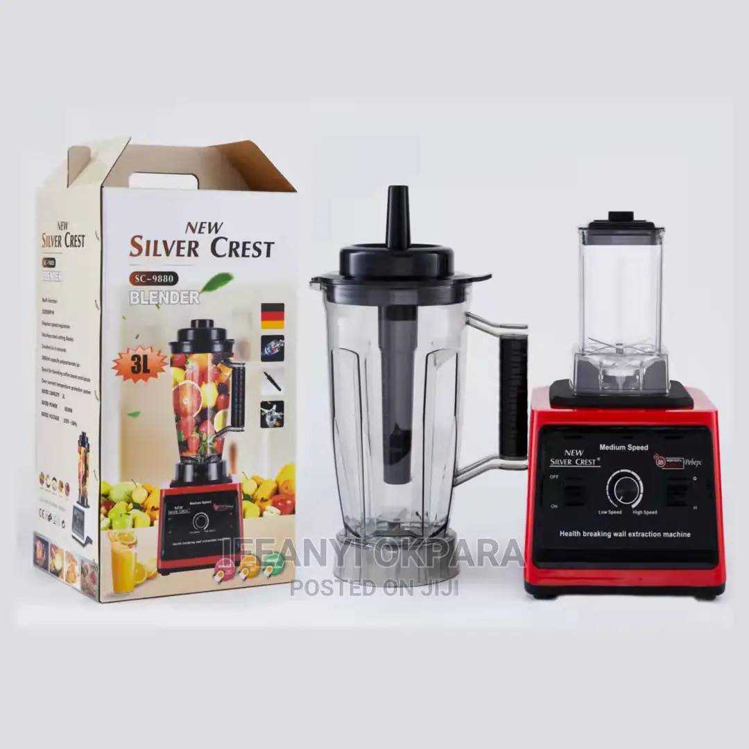 New Silver Crest Medium Speed Blender.