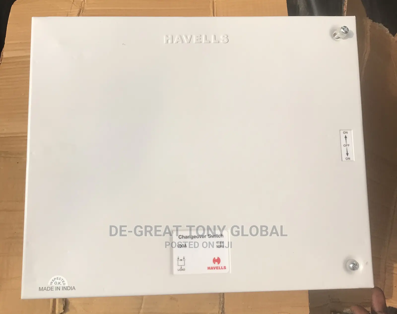 100amps Changeover Havell