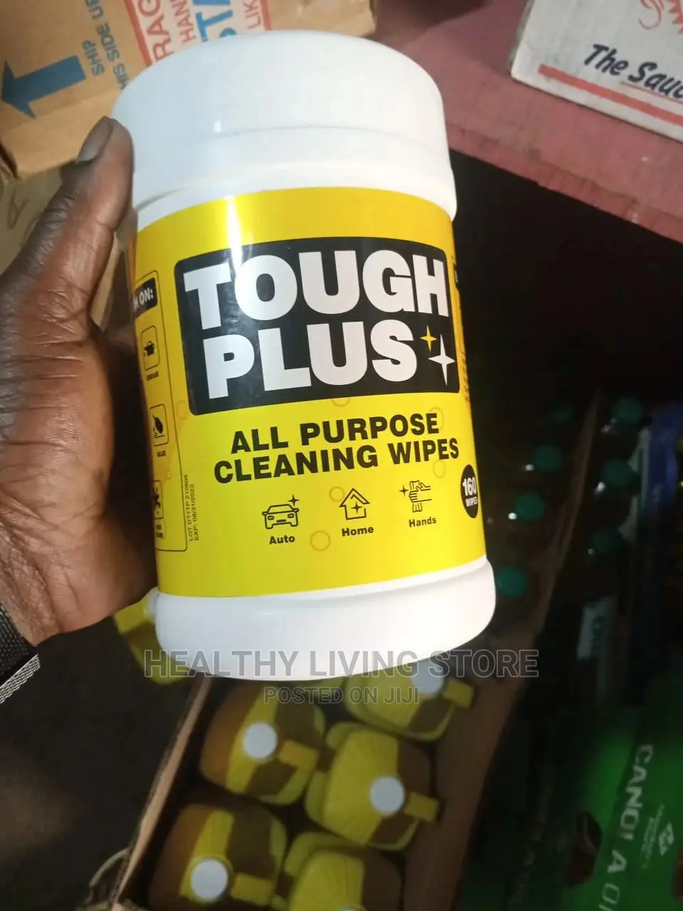 Tough Plus All Purpose Wipes(160 Wipes)