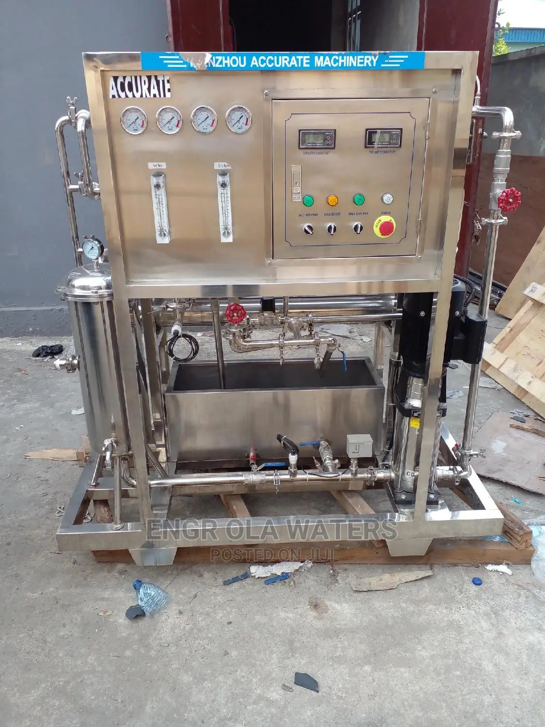 Reverse Osmosis 1000 Litres Per Hour