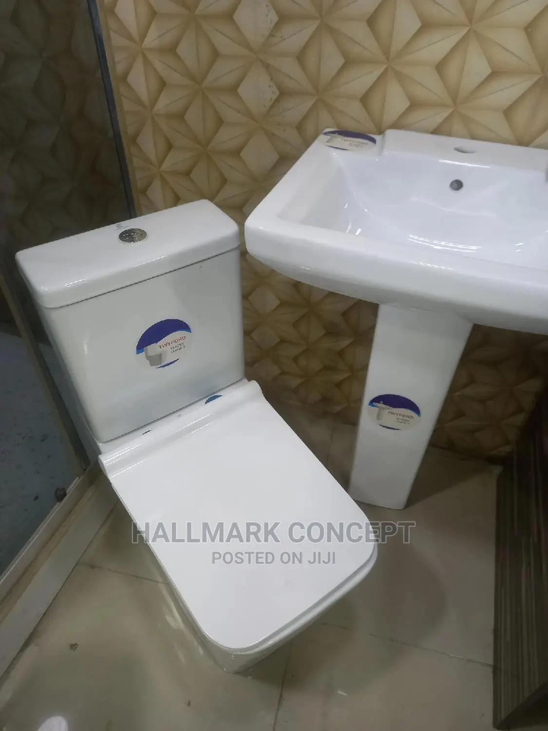 Executive Dual Flush Water Closets.