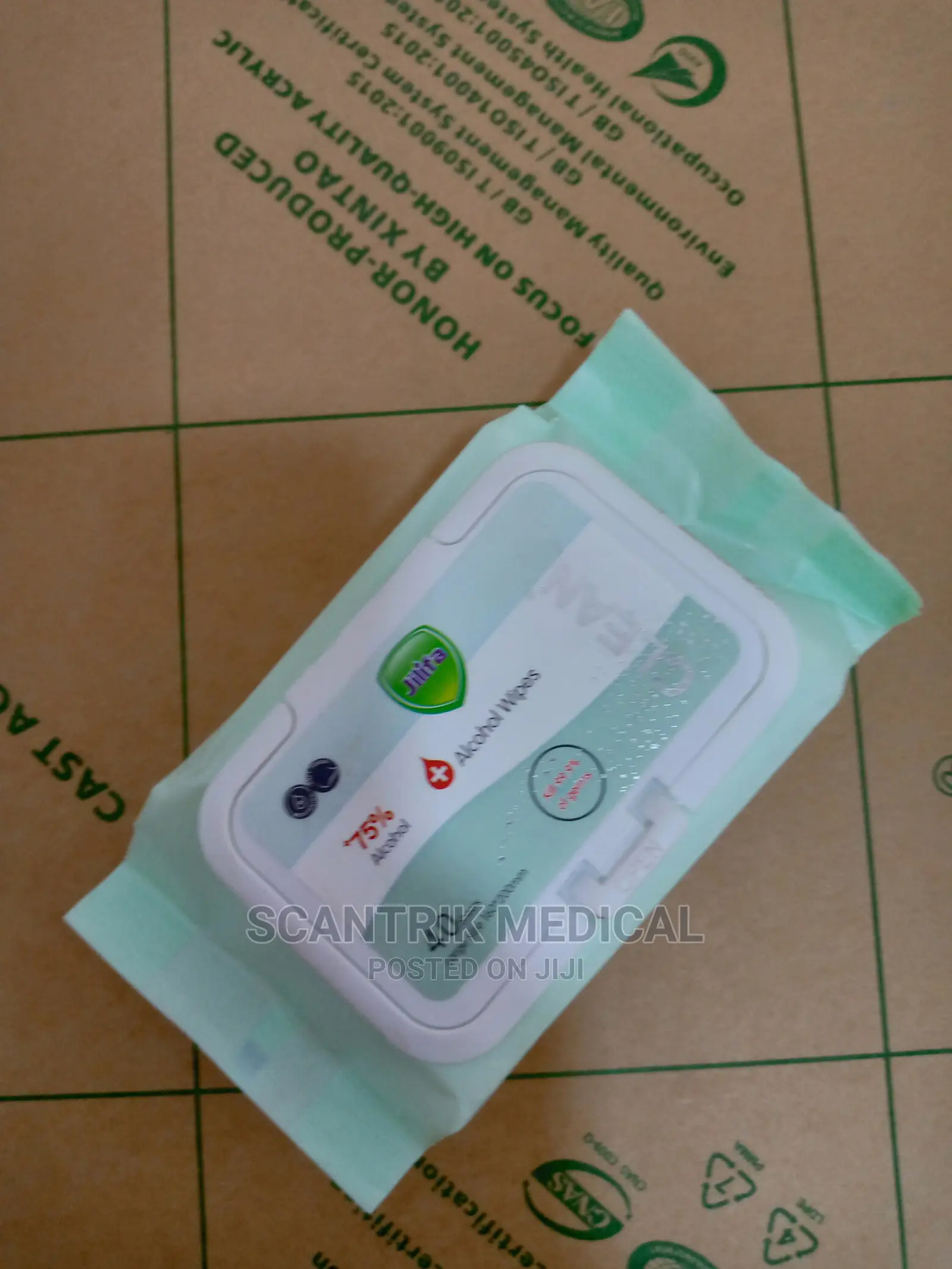 Disinfectant Alcohol Wipe / 75% Alcohol, Anti-Bacterial