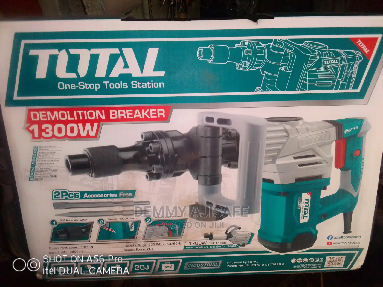 Total Demolition Breaker 1300w