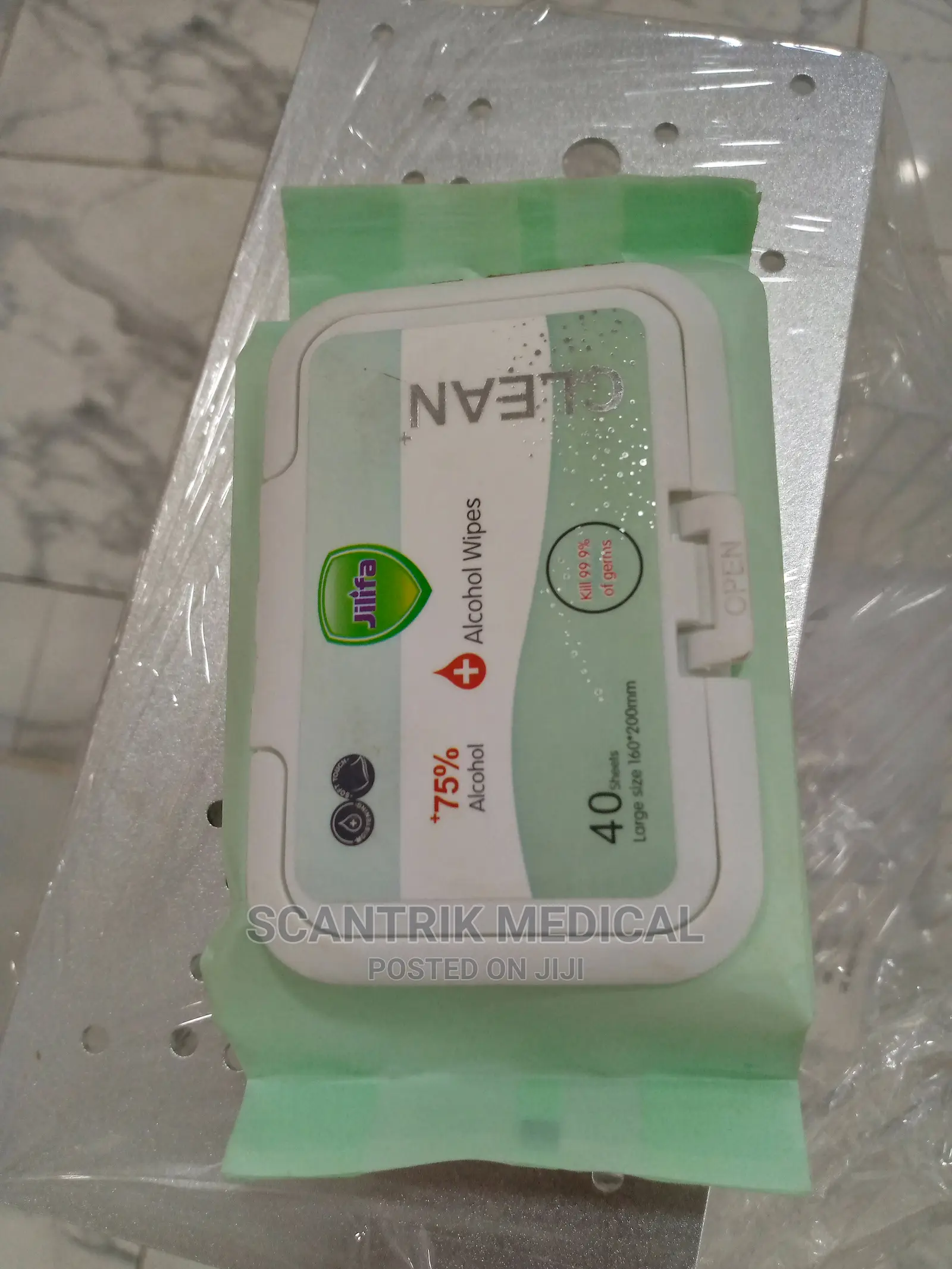 Alcohol Surface Bacteria 75% Alcohol Wet Wipes
