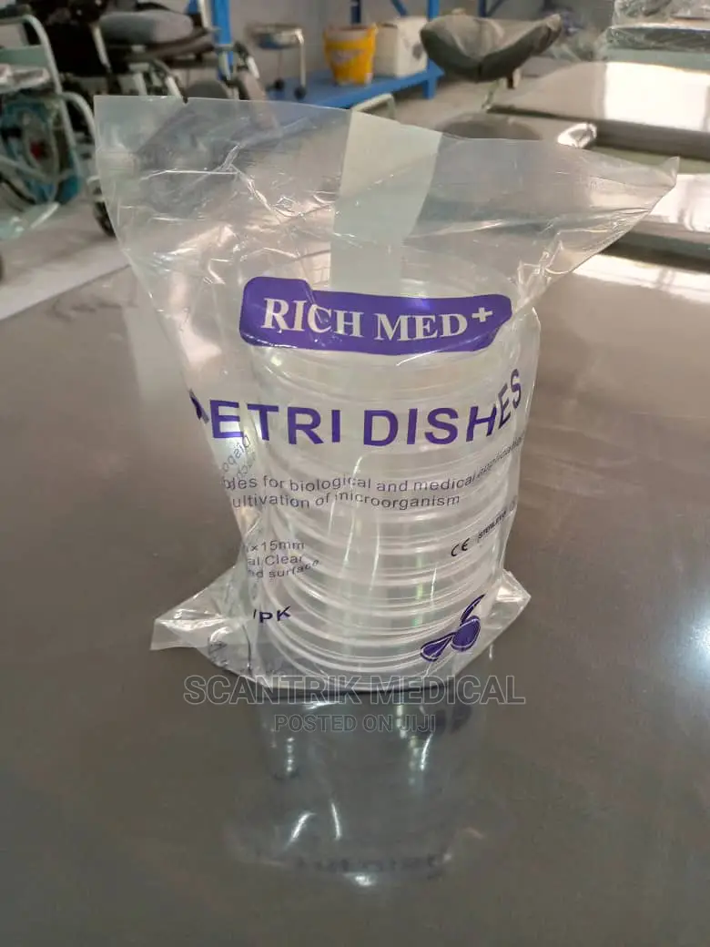 Transparent Disposable Petri Dish