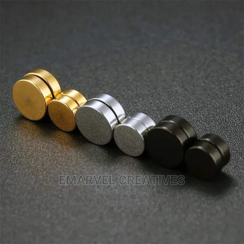 Magnetic Ear Stud for Non Piercing Ears