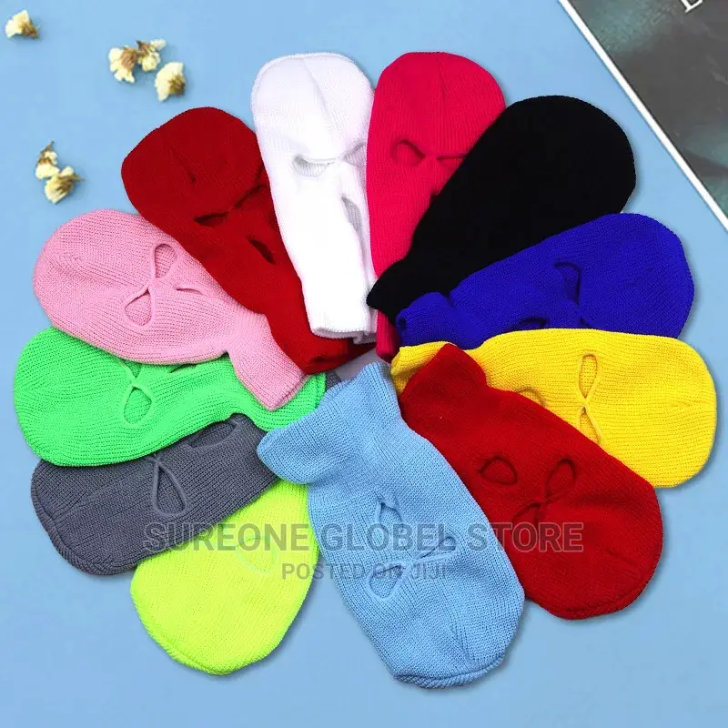 3 Holes Winter Warm Unisex Balaclava Mask