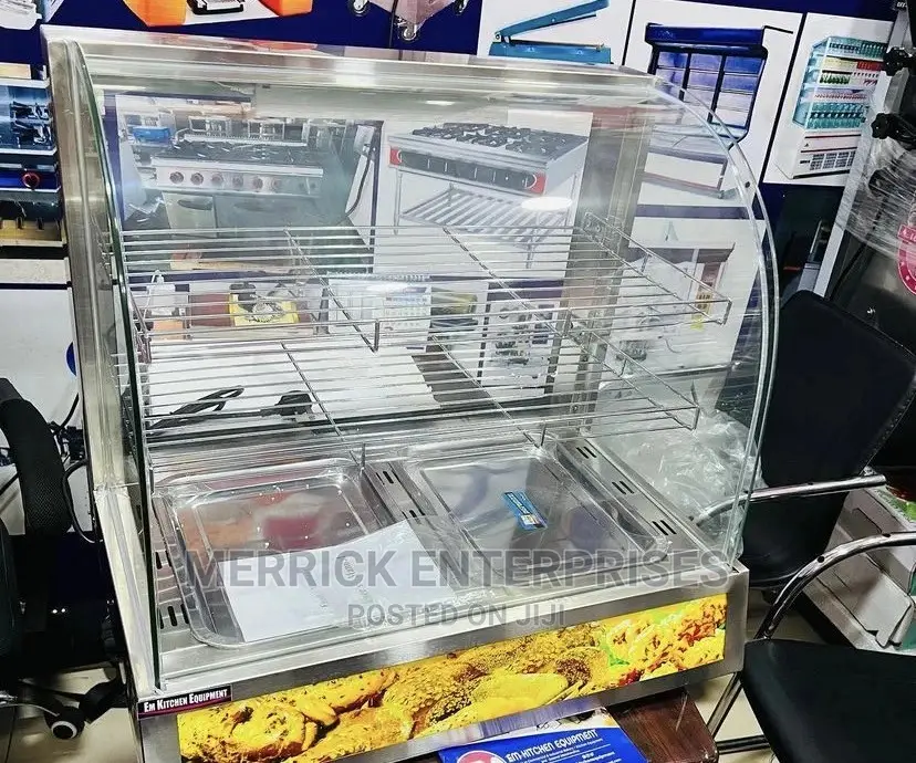Stainless Snacks Showcase Warmer