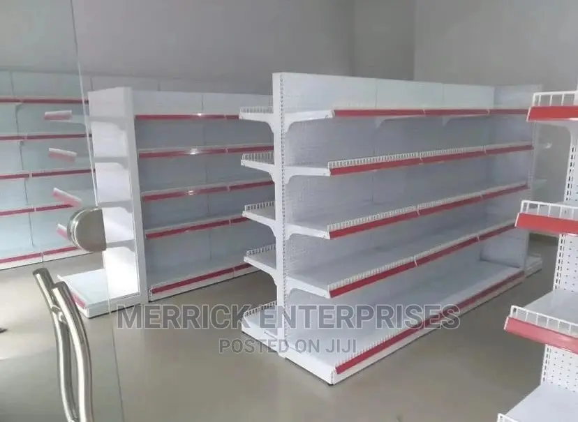 Double Supermarket Shelves