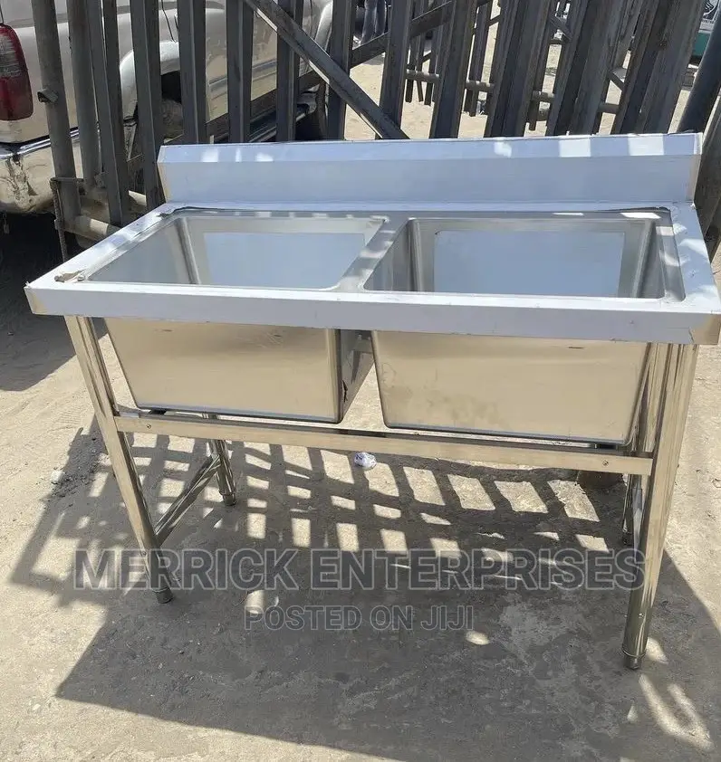 Commercial Double Bowl Sink