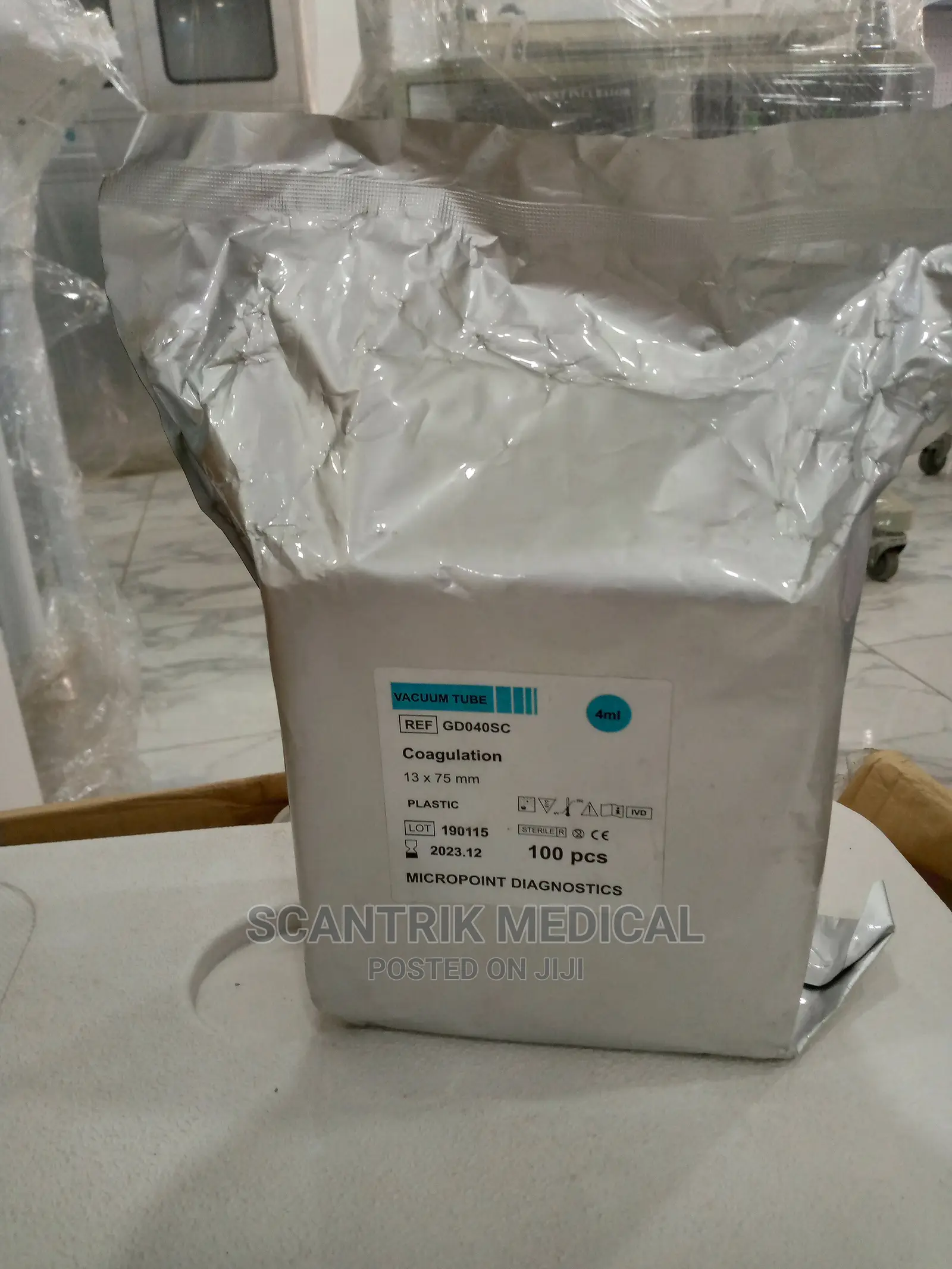 Vacuum Blood Collection Tubes Sodium Citrate