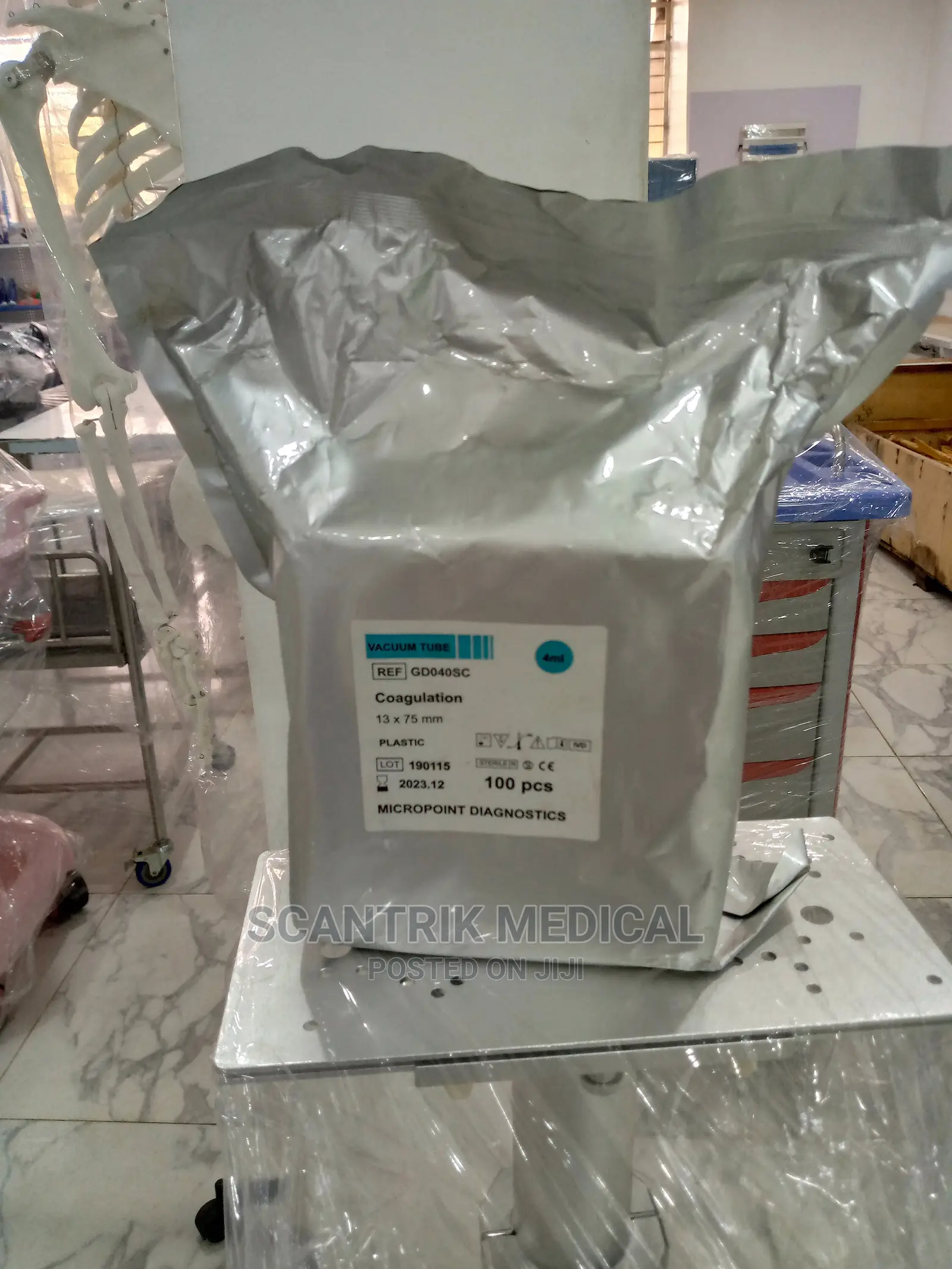 Coagulation Blood Collection Test Tubes Sodium