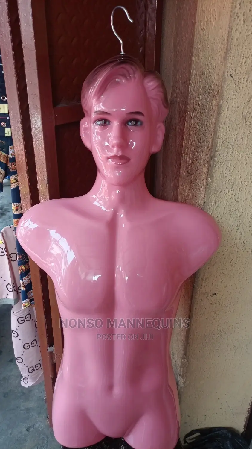 Half Cover Male With Head Chest Display Mannequin
