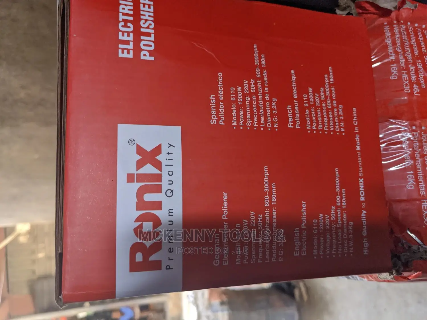 RONIX Orignal Polisher Machine