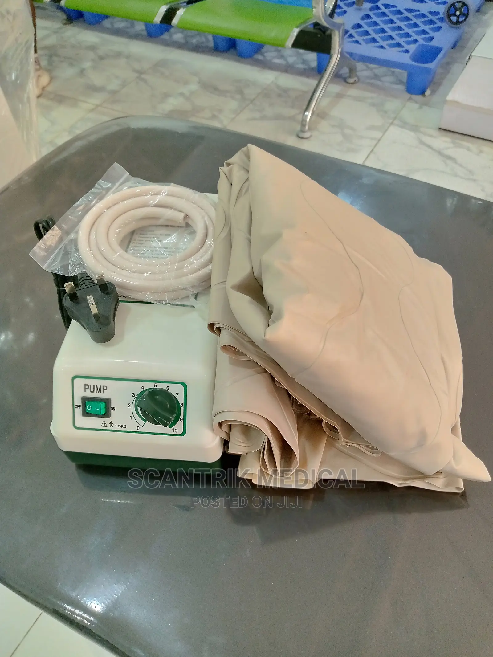 Anti Decubitus Air Bubble Mattress With Adjustable Pump Pati