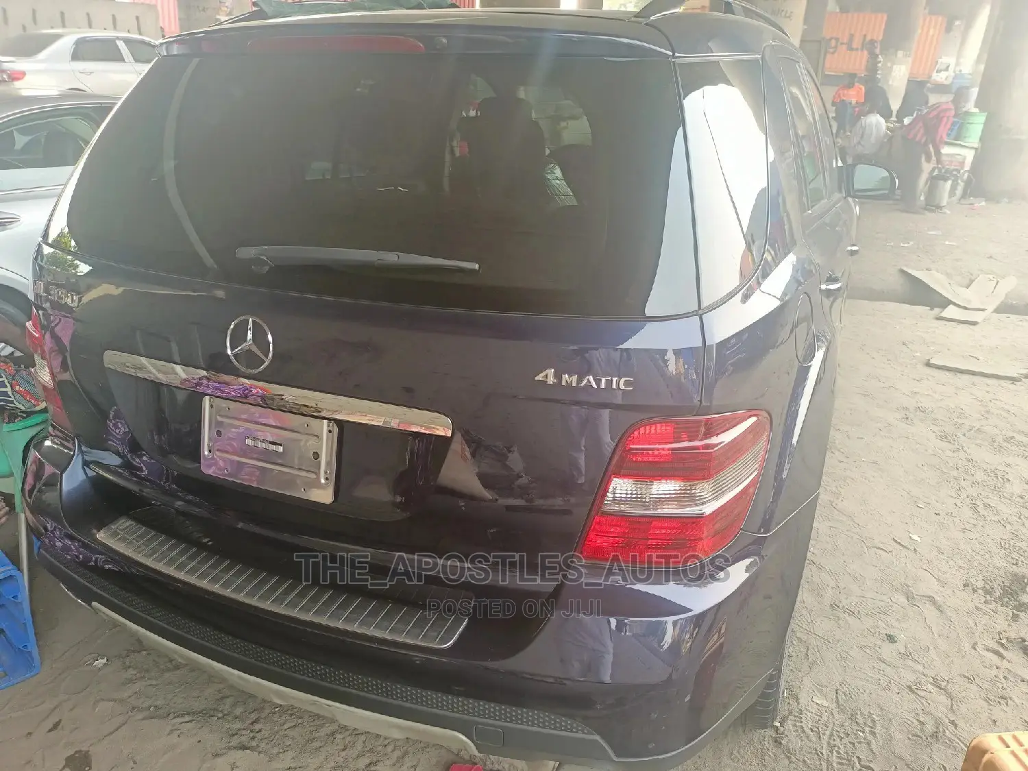 Mercedes-Benz M Class ML 350 4Matic 2008 Blue