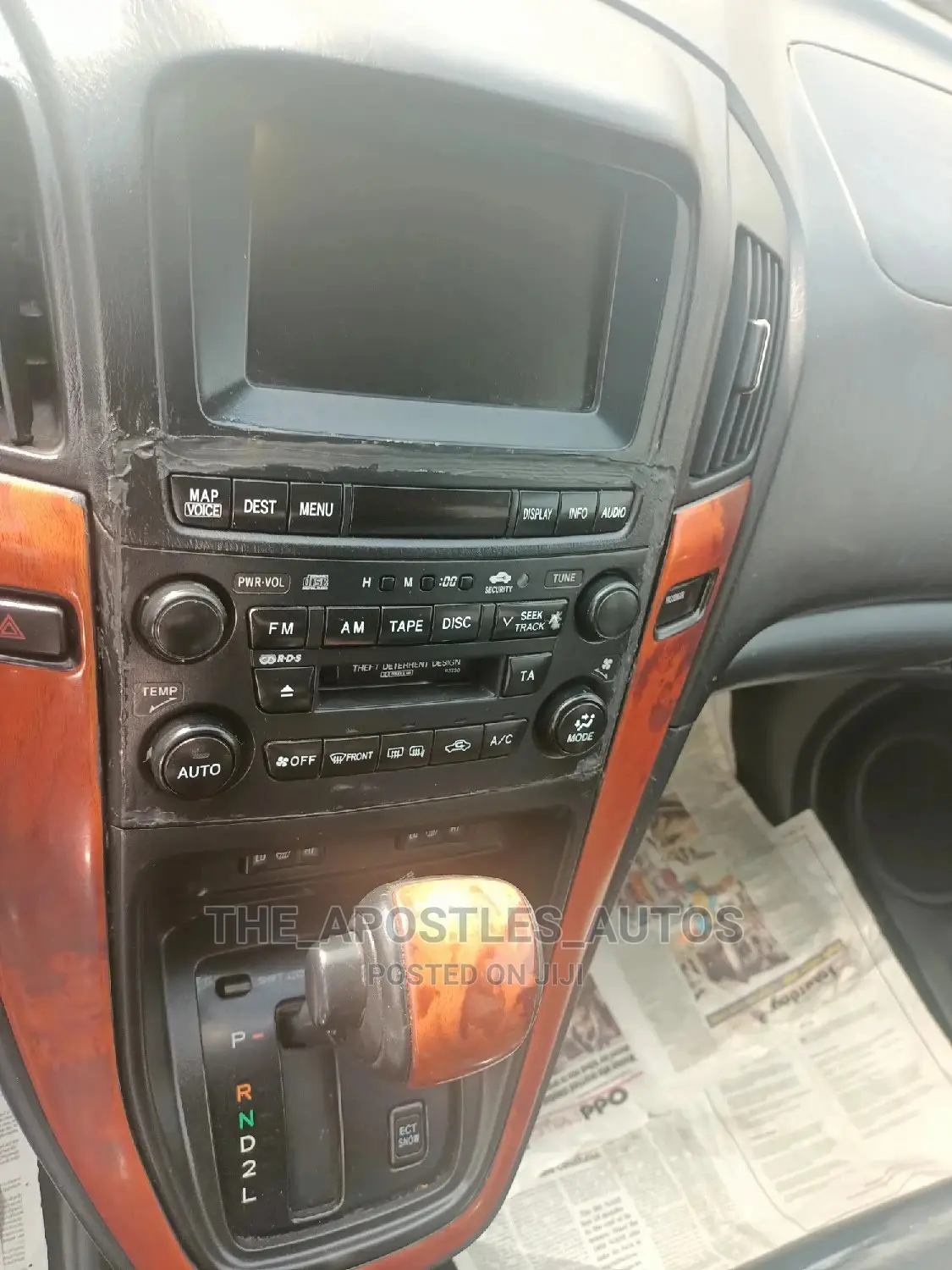 Lexus RX 300 4WD 2003 Black