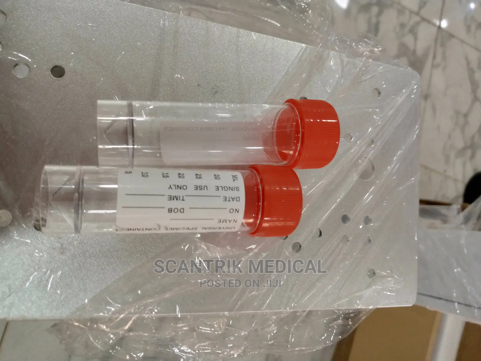 30ml Universal Container With Cap, With Patient Label, Steri