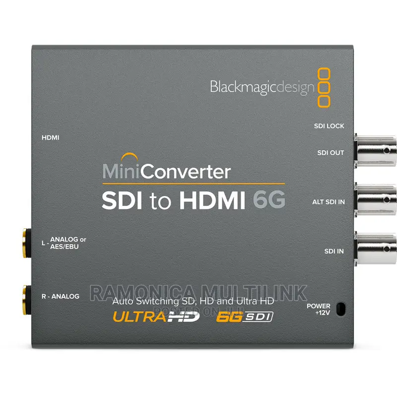 Blackmagic Design Sdi to Hdmi 6g Mini Converter