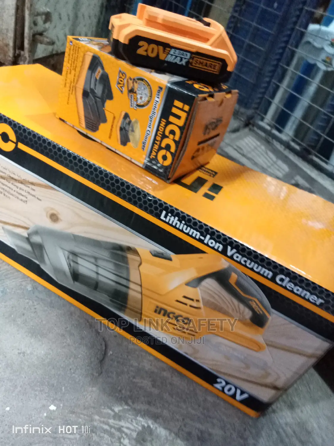Vacuum Car Cleaner With the Battery20v Charger