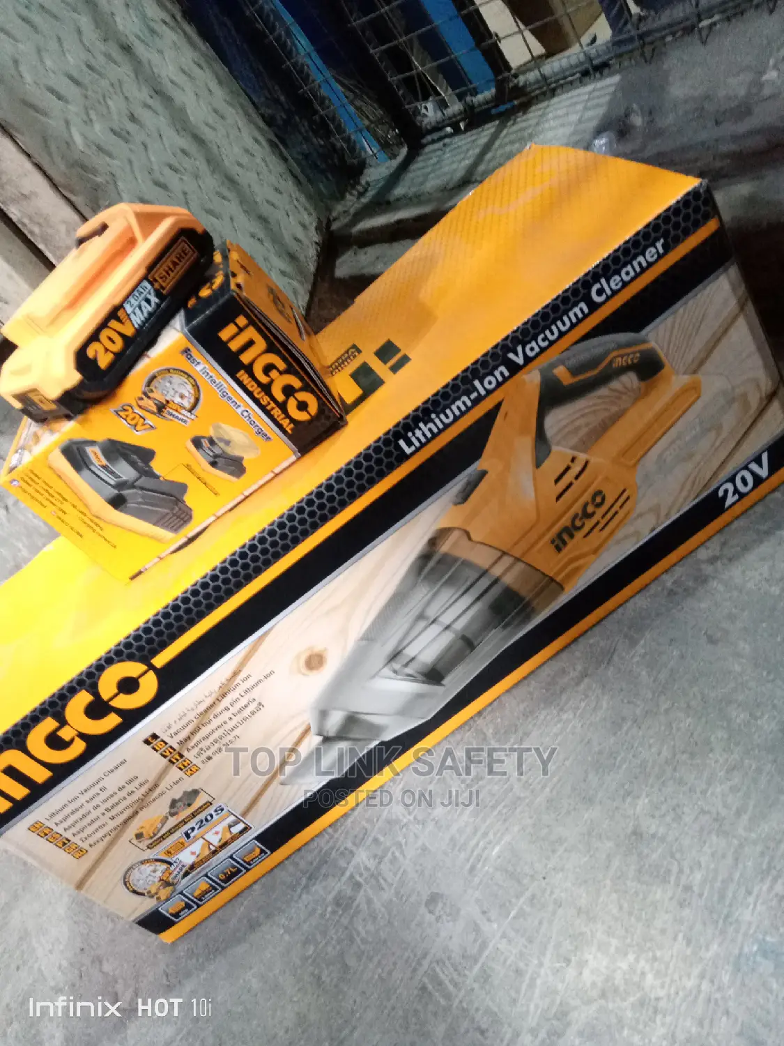 Vacuum Car Cleaner With the Battery20v Charger