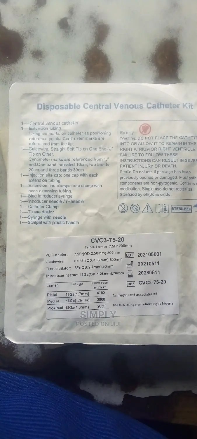 Central Venous Catheter Kit